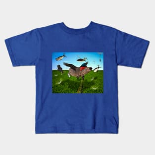 Hippopenguinopolis Kids T-Shirt